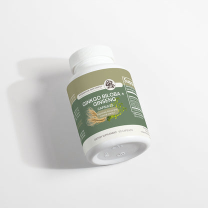 Ginkgo Biloba + Ginseng capsules