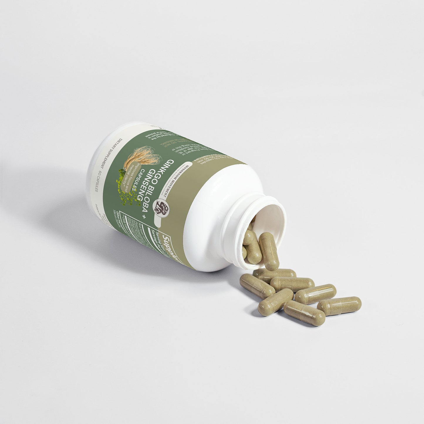 Ginkgo Biloba + Ginseng capsules