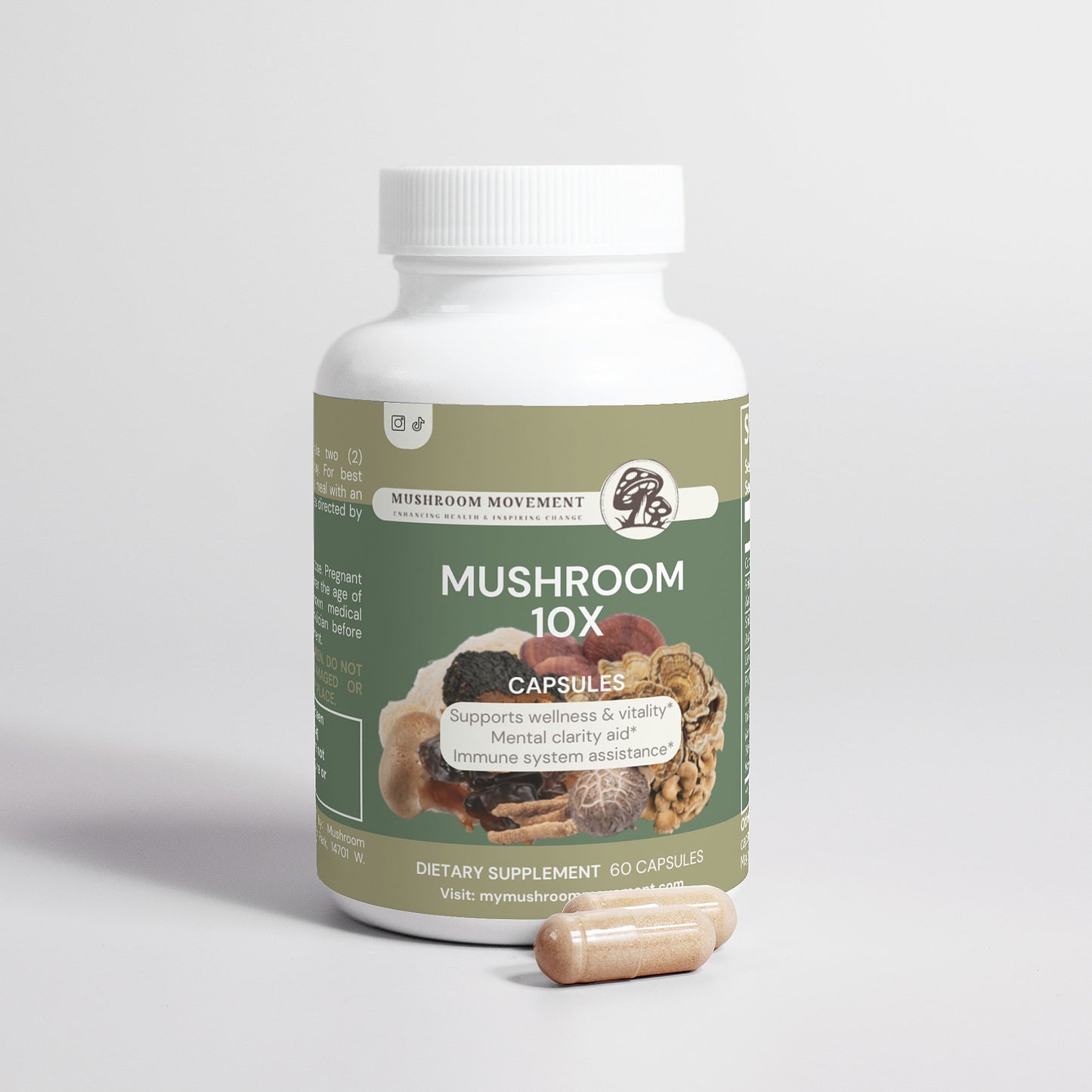 Mushroom Complex 10X capsules